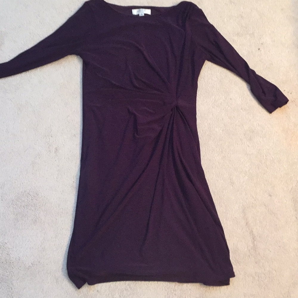 Plum Work Dress